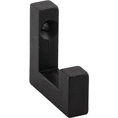 Percha de Acero Negro Rústico Halcö - Ganchos para prendas - Acabado mate negro Percha de Acero Negro Rústico Halcö - Ganchos para prendas - Acabado mate negro