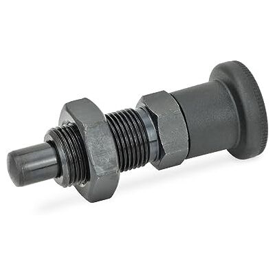 Ganter Norm 817-8-8-Bk Perno de bloqueo de acero / plástico - Rastbolzen Ganter Norm 817-8-8-Bk Perno de bloqueo de acero / plástico - Rastbolzen