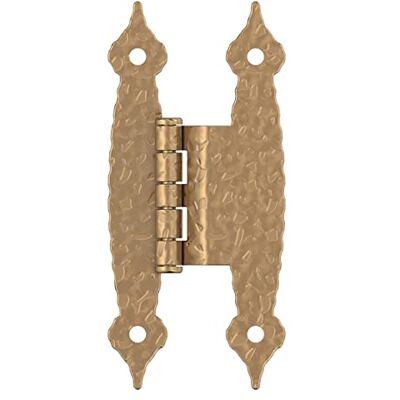 Amerock Bisagra de gabinete 3/8 pulgadas (10 mm) de desplazamiento sin cierre automático Bronce champán Bisagra de puerta de armario de cocina 1 par/2 paquete Hardware funcional Amerock Bisagra de gabinete 3/8 pulgadas (10 mm) de desplazamiento sin cierre automático Bronce champán Bisagra de puerta de armario de cocina 1 par/2 paquete Hardware funcional