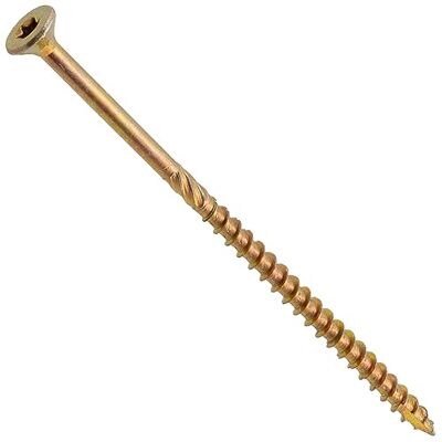 AERZETIX Juego de 50 Tornillos para Madera con Cabeza Fresada Ø5x110mm Huella Estrella T25 Acero Galvanizado Carpintería Contrachapado Aglomerado Melamina Terraza Tablero Viga AERZETIX Juego de 50 Tornillos para Madera con Cabeza Fresada Ø5x110mm Huella Estrella T25 Acero Galvanizado Carpintería Contrachapado Aglomerado Melamina Terraza Tablero Viga