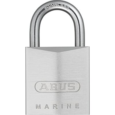 ABUS 7-75IB/30_KA7342 Candado cromado llave de seguridad arco Inoxidable 30 mm llaves iguales ABUS 7-75IB/30_KA7342 Candado cromado llave de seguridad arco Inoxidable 30 mm llaves iguales