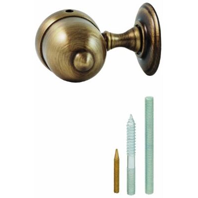 Chapuis Recién nacido Latón patinado barnizado Diámetro interior de 35 mm Para cuerda de 32 mm de diámetro Chapuis Recién nacido Latón patinado barnizado Diámetro interior de 35 mm Para cuerda de 32 mm de diámetro