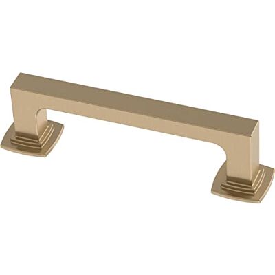 Franklin Brass Manija para cajón de gabinete Parow de 96 mm, dorado, paquete de 5 Franklin Brass Manija para cajón de gabinete Parow de 96 mm, dorado, paquete de 5