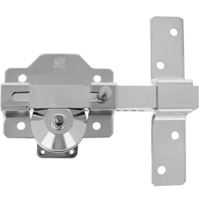 AMIG - Cerradura de puerta superpuesta de acero con cilindro de 70mm - 5 piezas AMIG - Cerradura de puerta superpuesta de acero con cilindro de 70mm - 5 piezas