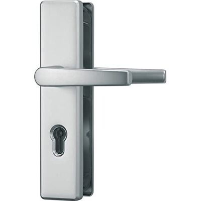 ABUS 210334 Security Door Fitting Type KLS 114 F1 Stainless Steel with Handles on Both Sides ABUS 210334 Security Door Fitting Type KLS 114 F1 Stainless Steel with Handles on Both Sides