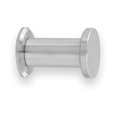 Gancho de Pared EVI en Acero Inoxidable - 44x30 mm - Estilo Moderno Minimalista Gancho de Pared EVI en Acero Inoxidable - 44x30 mm - Estilo Moderno Minimalista