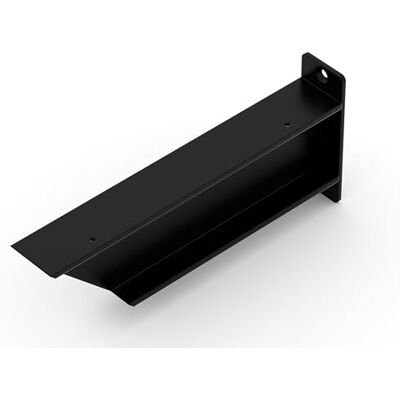 Alberts Varios s-Opcionalmente en Diferentes Colores de Tendencia-Soporte de estantería como par o individualmente-130 x 304 x 46 mm, óxido de Hierro micáceo Negro, 130 x 304 x 46 mm Alberts Varios s-Opcionalmente en Diferentes Colores de Tendencia-Soporte de estantería como par o individualmente-130 x 304 x 46 mm, óxido de Hierro micáceo Negro, 130 x 304 x 46 mm