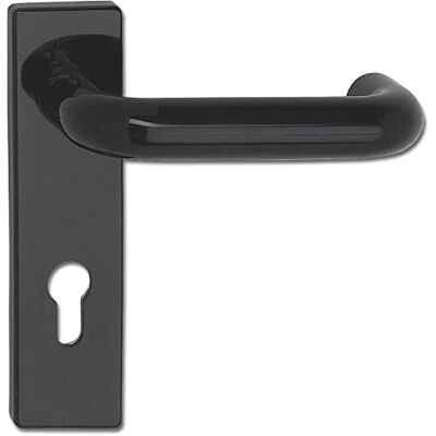 ECO U-Form EI FH Juego de empujador para puertas de protección contra incendios (53 mm, plástico), color negro ECO U-Form EI FH Juego de empujador para puertas de protección contra incendios (53 mm, plástico), color negro
