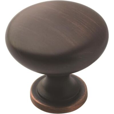 Amerock Cabinet Knob 1 – 1/10,2 cm Dia. Allison Oil Rubbed Bronze 1 – 1/20,3 cm Proj. Amerock Cabinet Knob 1 – 1/10,2 cm Dia. Allison Oil Rubbed Bronze 1 – 1/20,3 cm Proj.