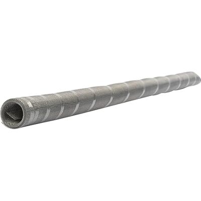 Schellenberg 58100 Mosquitera de malla de aluminio para proteger contra insectos y roedores, 100 x 250 cm Schellenberg 58100 Mosquitera de malla de aluminio para proteger contra insectos y roedores, 100 x 250 cm