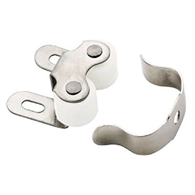 Amerock Roller Cabinet Catch Níquel 1 inch (25 mm) Length 10 Pack Door Catch Cabinet Door Latch Amerock Roller Cabinet Catch Níquel 1 inch (25 mm) Length 10 Pack Door Catch Cabinet Door Latch