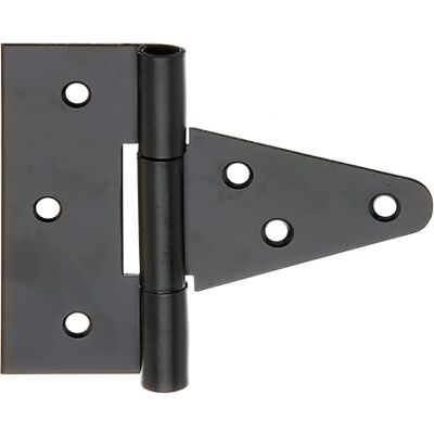 Alberts Bisagra de caja, con pasador suelto, barniz negro por inmersión, bisagra: 79 mm, bisagra: 40 mm, Juego de 10 Alberts Bisagra de caja, con pasador suelto, barniz negro por inmersión, bisagra: 79 mm, bisagra: 40 mm, Juego de 10