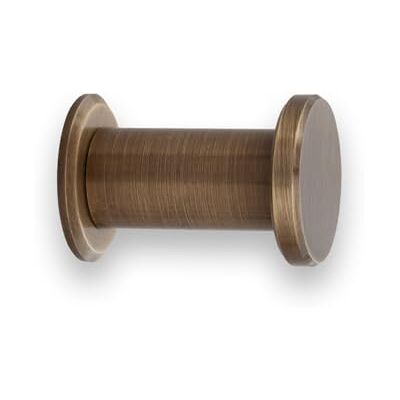 Gancho de Pared EVI - Acabado en Cuero Envejecido - 44x30mm - Percha Gancho de Pared EVI - Acabado en Cuero Envejecido - 44x30mm - Percha
