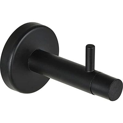Technik Team - Wandtürpuffer mit Haken - 82 mm - Acero - negro mate - Door stopper Technik Team - Wandtürpuffer mit Haken - 82 mm - Acero - negro mate - Door stopper