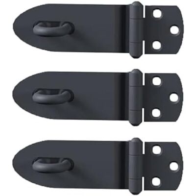 Alberts GAH- 348328 Ovado Trampa de seguridad (galvanizado, revestimiento de plástico, 100 x 38 mm, 3 unidades) Alberts GAH- 348328 Ovado Trampa de seguridad (galvanizado, revestimiento de plástico, 100 x 38 mm, 3 unidades)