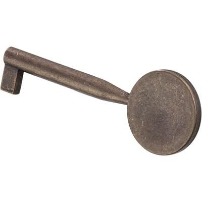 Gedotec VIVALDI Llave de barba de metal marrón rozado 1 pieza – llave de mueble antigua para cajones Longitud del cuerpo: 35 mm Llave de barba de colores para cerradura de muebles Gedotec VIVALDI Llave de barba de metal marrón rozado 1 pieza – llave de mueble antigua para cajones Longitud del cuerpo: 35 mm Llave de barba de colores para cerradura de muebles