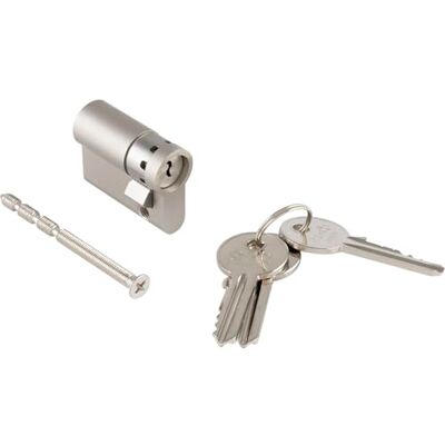 MARCHESI H36000 Cerradura cilíndrica para puerta (latón niquelado, 35,5 mm, incluye 3 llaves) MARCHESI H36000 Cerradura cilíndrica para puerta (latón niquelado, 35,5 mm, incluye 3 llaves)