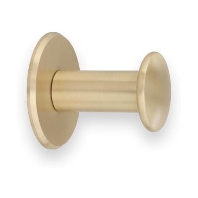 EVI Herrajes Percha de Pared - Dorado Satinado - 46x45mm - Duradera y Elegante - Tipo de Pared EVI Herrajes Percha de Pared - Dorado Satinado - 46x45mm - Duradera y Elegante - Tipo de Pared