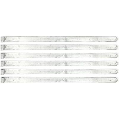 Alberts Pernio, En distintos modelos, Galvanizado en caliente, Ø del pasador 16 mm, Tamaño 1000 x 45 mm, Juego de 6 Alberts Pernio, En distintos modelos, Galvanizado en caliente, Ø del pasador 16 mm, Tamaño 1000 x 45 mm, Juego de 6