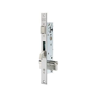 tesa Assa Abloy Cerradura Monopunto De Caja Estrecha De Palanca Basculante Gancho Reforzado Para Perfiles Metálicos Inoxidable Entrada 25 mm 2240BE tesa Assa Abloy Cerradura Monopunto De Caja Estrecha De Palanca Basculante Gancho Reforzado Para Perfiles Metálicos Inoxidable Entrada 25 mm 2240BE