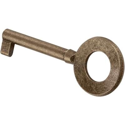 Gedotec Llave de barba de metal marrón rozado 1 pieza – llave de muebles antigua para cajones Longitud del cuerpo: 38 mm Llave de barba de colores para cerradura de muebles Gedotec Llave de barba de metal marrón rozado 1 pieza – llave de muebles antigua para cajones Longitud del cuerpo: 38 mm Llave de barba de colores para cerradura de muebles