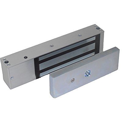 tesa Assa Abloy Assa Abloy Cerradura Electromagnética De Sobreponer, Plata, 600 Kg tesa Assa Abloy Assa Abloy Cerradura Electromagnética De Sobreponer, Plata, 600 Kg