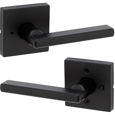 Kwikset Palanca , negro mate Kwikset Palanca , negro mate