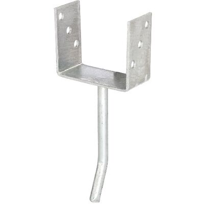 Alberts - U-Pfostenträger - Acero - 4 mm - Post Holder Alberts - U-Pfostenträger - Acero - 4 mm - Post Holder