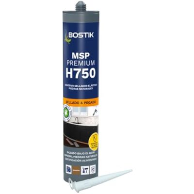 Bostik H750 SEAL'N'BOND PREMIUM, Adhesivo-Sellador Híbrido de Primera Calidad Piedras Naturales, Marrón Cartucho 290 mL Bostik H750 SEAL'N'BOND PREMIUM, Adhesivo-Sellador Híbrido de Primera Calidad Piedras Naturales, Marrón Cartucho 290 mL