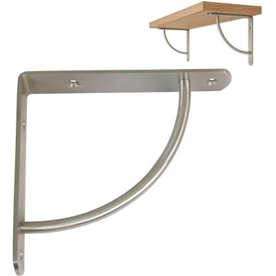 Amig Palomilla para estanterías de pared Escuadra metálica para baldas Ángulo para estantes Soporte estantería Acero Color Plateado Medida: 250x200 mm Peso máx. recomendado: 150 Kg Amig Palomilla para estanterías de pared Escuadra metálica para baldas Ángulo para estantes Soporte estantería Acero Color Plateado Medida: 250x200 mm Peso máx. recomendado: 150 Kg