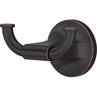 PFISTER Pfirst Gancho Moderno para Toallas de baño, Montaje en Pared, atornillado, Acabado de Bronce Toscano PFISTER Pfirst Gancho Moderno para Toallas de baño, Montaje en Pared, atornillado, Acabado de Bronce Toscano