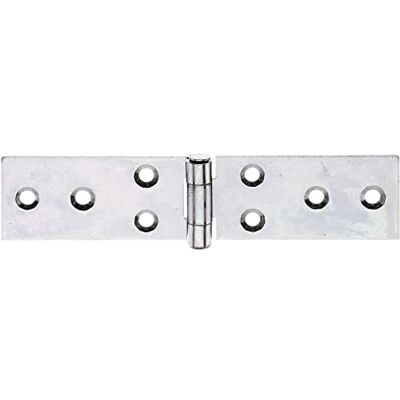 Alberts 850722 Bisagra, Con pasador de acero inoxidable remachado, Galvanizado Sendzimir, 34 x 140 mm, Juego de 20 Alberts 850722 Bisagra, Con pasador de acero inoxidable remachado, Galvanizado Sendzimir, 34 x 140 mm, Juego de 20