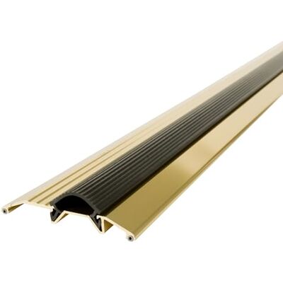 M-D Building Products 9043 M-D 0 Deluxe Umbral bajo con sello de vinilo, 3-3/4 3/4 pulgadas de alto, oro Brite, 36 pulgadas de largo x 3-3/4 pulgadas de ancho x 3/4 pulgadas de alto M-D Building Products 9043 M-D 0 Deluxe Umbral bajo con sello de vinilo, 3-3/4 3/4 pulgadas de alto, oro Brite, 36 pulgadas de largo x 3-3/4 pulgadas de ancho x 3/4 pulgadas de alto