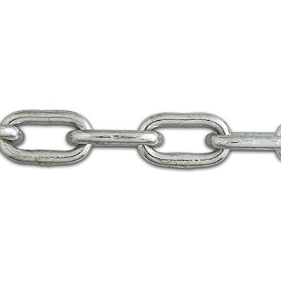Chapuis cadena soldada – acero galvanizado – 75 kg – Diámetro 3,5 mm – Bobina de 25 m 1 gris Chapuis cadena soldada – acero galvanizado – 75 kg – Diámetro 3,5 mm – Bobina de 25 m 1 gris