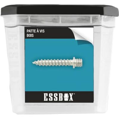 Scell-it , ESSBOX Tornillo Esbox con collar, Ø10 mm x 60 mm, Caja de 50, EX-9331111060, la herramienta ideal para una fijación precisa y robusta en la madera Scell-it , ESSBOX Tornillo Esbox con collar, Ø10 mm x 60 mm, Caja de 50, EX-9331111060, la herramienta ideal para una fijación precisa y robusta en la madera