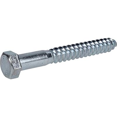 Hillman The Group Tornillo hexagonal (1/2 x 4 pulgadas, zinc, 25 unidades) Hillman The Group Tornillo hexagonal (1/2 x 4 pulgadas, zinc, 25 unidades)