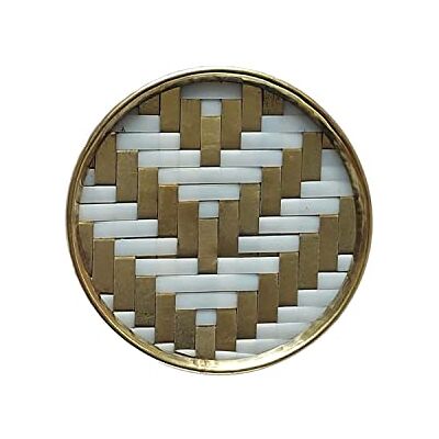 Catchii Armario knob rattan zigzag Catchii Armario knob rattan zigzag
