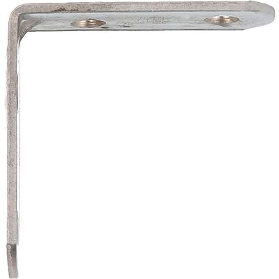 Amig Pack de 100 Ángulos Metálicos de Refuerzo 50 x 19 x 2 mm Canto Redondo Diseñados con Forma de L Para Fijar Muebles de Madera o Colocar Baldas y Estantes Acero Inoxidable Mate Amig Pack de 100 Ángulos Metálicos de Refuerzo 50 x 19 x 2 mm Canto Redondo Diseñados con Forma de L Para Fijar Muebles de Madera o Colocar Baldas y Estantes Acero Inoxidable Mate