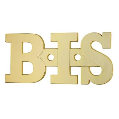 Thirard – Letras Bis – Altura 51 mm para atornillar – Placa de pared con señal – Bis – Accesorios/equipamientos – Versión de rosca Thirard – Letras Bis – Altura 51 mm para atornillar – Placa de pared con señal – Bis – Accesorios/equipamientos – Versión de rosca