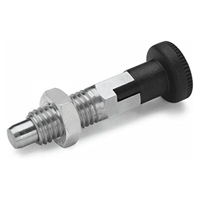 Ganter Normelemente ganter Norma Elementos Rast pernos – GN 717 Perno Diámetro 3 mm, acero inoxidable, 2 unidades), plateado, Ganter Normelemente ganter Norma Elementos Rast pernos – GN 717 Perno Diámetro 3 mm, acero inoxidable, 2 unidades), plateado,