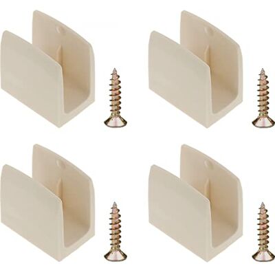 cyclingcolors 4 x clip bloqueador de manivela persiana enrollable, color beige, soporte guía mando de plástico, 15 mm – 18 mm universal ventana de pared de tornillo cyclingcolors 4 x clip bloqueador de manivela persiana enrollable, color beige, soporte guía mando de plástico, 15 mm – 18 mm universal ventana de pared de tornillo