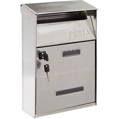 ARREGUI Up D- Buzón Exterior de Acero Inoxidable Tamaño S (Correo DIN A5) Buzón de Pared Pequeño Buzón de Correo con Ventanas de Visualización Anticorrosivo Fácil de Instalar INOX ARREGUI Up D- Buzón Exterior de Acero Inoxidable Tamaño S (Correo DIN A5) Buzón de Pared Pequeño Buzón de Correo con Ventanas de Visualización Anticorrosivo Fácil de Instalar INOX