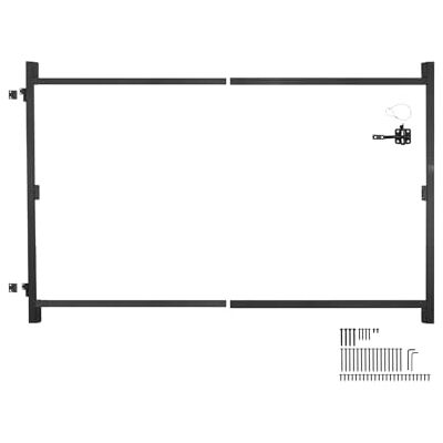 VEVOR Kit de Construcción de Portones Apto para Aberturas de 1016-1829 mm Material de Hierro Escuadra para Marco de Portón Completo Anti Hundimiento con Pestillo y Tornillos Para Cercas de Madera VEVOR Kit de Construcción de Portones Apto para Aberturas de 1016-1829 mm Material de Hierro Escuadra para Marco de Portón Completo Anti Hundimiento con Pestillo y Tornillos Para Cercas de Madera
