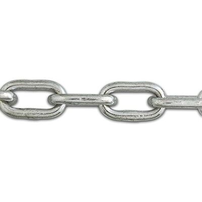 Chapuis Bobina de cadena soldada (acero galvanizado, 400 kg diámetro 8 mm x 12 m Chapuis Bobina de cadena soldada (acero galvanizado, 400 kg diámetro 8 mm x 12 m