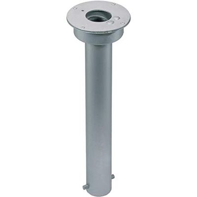 Alberts Anclaje para postes de bloqueo redondos, Disponible en distintos modelos, Para empotrar en hormigón, modelo a autopresión, Galvanizado en caliente, Para postes de Ø 60 mm Alberts Anclaje para postes de bloqueo redondos, Disponible en distintos modelos, Para empotrar en hormigón, modelo a autopresión, Galvanizado en caliente, Para postes de Ø 60 mm