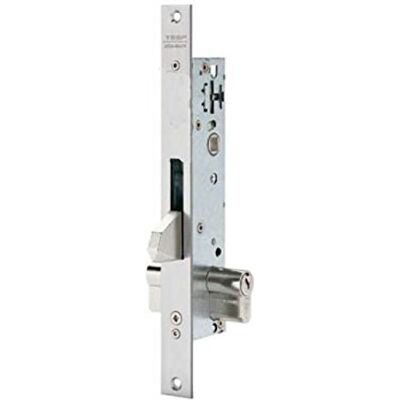 tesa Assa Abloy Cerradura Monopunto De Caja Estrecha De Palanca Basculante Antipalanqueta Para Perfiles MetálicosInoxidable Entrada 25 mm 2211BE tesa Assa Abloy Cerradura Monopunto De Caja Estrecha De Palanca Basculante Antipalanqueta Para Perfiles MetálicosInoxidable Entrada 25 mm 2211BE
