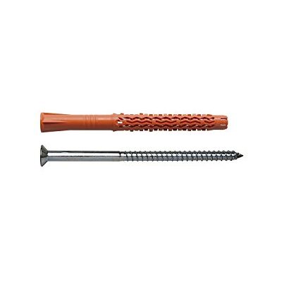 Unbekannt Mungo MQL St universal de fachada tacos con tornillo de cabeza avellanada galvanizado, 10 x 280 mm, 25 unidades, Unbekannt Mungo MQL St universal de fachada tacos con tornillo de cabeza avellanada galvanizado, 10 x 280 mm, 25 unidades,