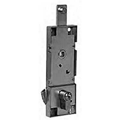 PREFER Cerradura para basculante/garaje, sin cilindro, distancia entre ejes 70 mm, con palanca de desbloqueo antirrobo PREFER Cerradura para basculante/garaje, sin cilindro, distancia entre ejes 70 mm, con palanca de desbloqueo antirrobo