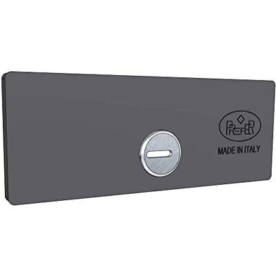 PREFER Placa exterior de seguridad para cerradura de persiana cilíndrica redonda PREFER Placa exterior de seguridad para cerradura de persiana cilíndrica redonda