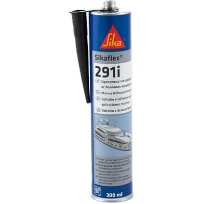 SIKA Sellador multiusos aplicaciones marinas flex Negro Multi-material Largo tiempo abierto Interior y exterior 300ml SIKA Sellador multiusos aplicaciones marinas flex Negro Multi-material Largo tiempo abierto Interior y exterior 300ml